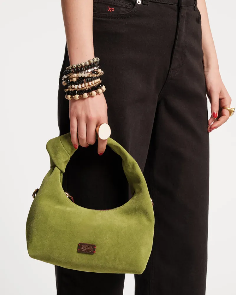 Frances Valentine Tinsley Mini Hobo Knot Bag> Evening Bags