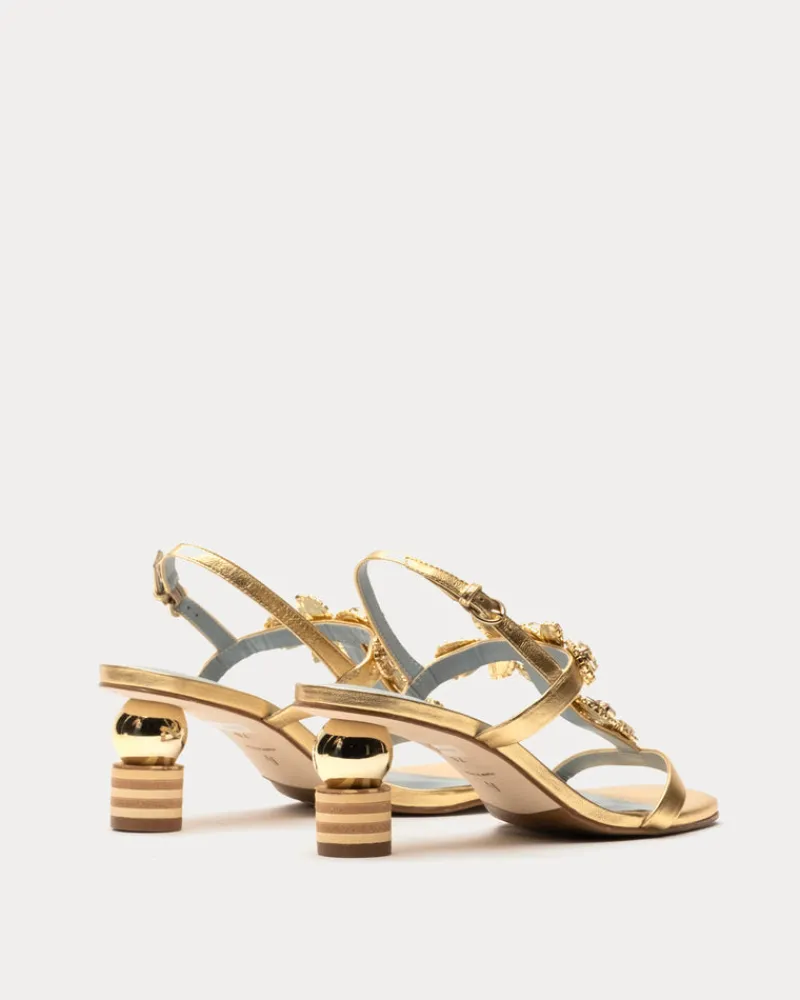 Frances Valentine Venus Rhinestone Heel> Heels | Sandals