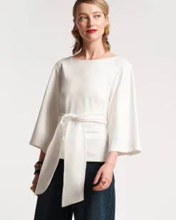 Frances Valentine Whitney Wrap Top> Tops