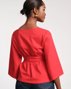 Frances Valentine Whitney Wrap Top><noscript><img width=