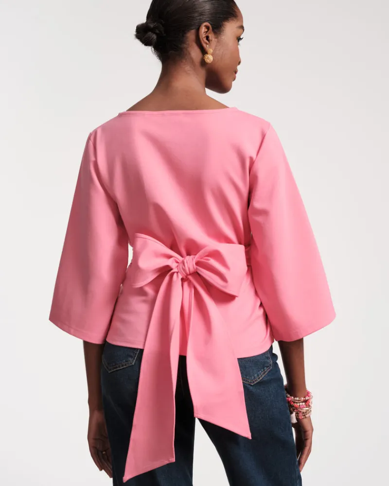 Frances Valentine Whitney Wrap Top> Tops