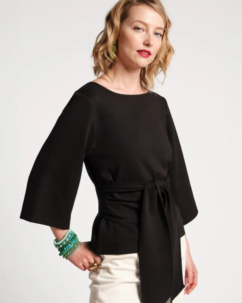 Frances Valentine Whitney Wrap Top> Tops