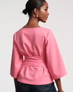 Frances Valentine Whitney Wrap Top><noscript><img width=