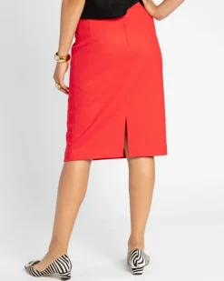 Frances Valentine Wool Pencil Skirt><noscript><img width=