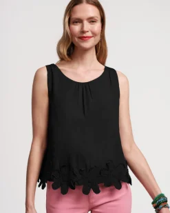 Frances Valentine Zennia Flower Tank> Tops